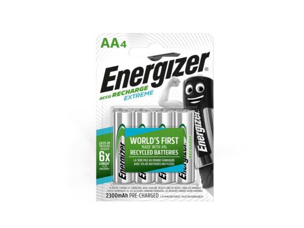 Energizer Extreme 2300mAh AA-akku 4kpl