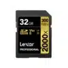 Lexar Pro 32Gb SDHC 2000x huippunopea muistikortti