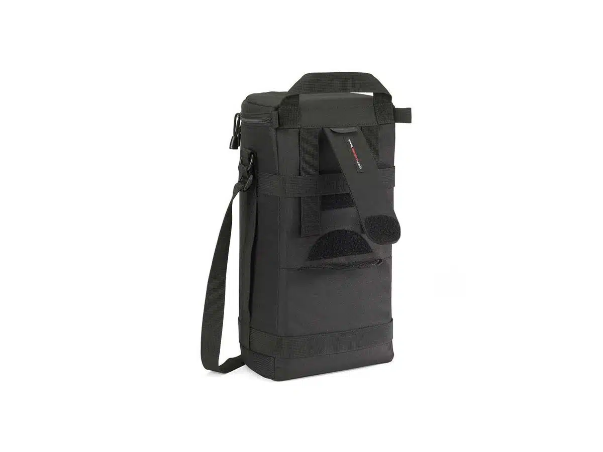 Suojalaukku suurelle objektiiville