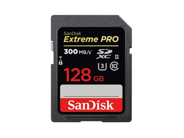 SanDisk Extreme Pro SDXC 300MB 128gb