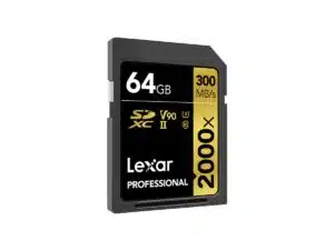Lexar Pro 64Gb 2000x SDXC