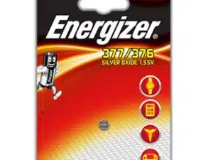 Energizer 377-376 1,55V hopeaoksidi