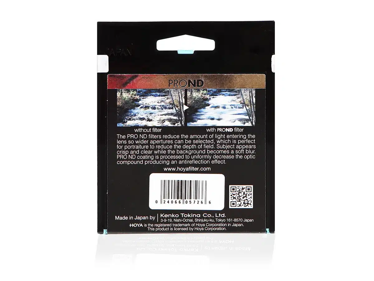 Hoya 82mm PROND500 NDx500 -harmaasuodin - Image 2