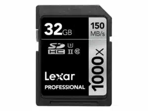 Lexar 32GB Professional 1000x SDHC (150MB/s UHS-II (U3))