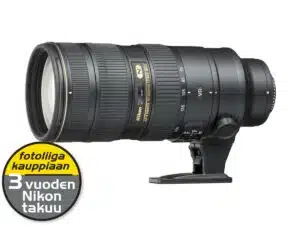 Nikkor AF-S 70-200mm F2.8 G ED VR II