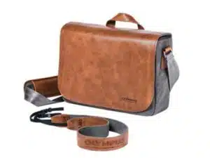 Olympus OM-D Messenger -nahkalaukku