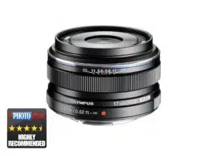 Olympus M.Zuiko Digital 17mm F1.8 - Musta