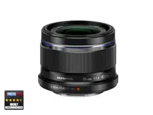 Olympus M.Zuiko Digital 25mm F1.8 - Musta