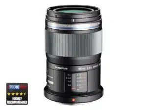 Olympus M.Zuiko Digital ED 60mm F2.8 - Makro - Musta