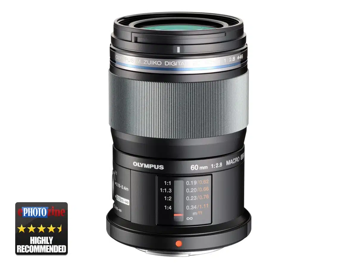 Olympus M.Zuiko Digital ED 60mm F2.8 - Makro - Musta