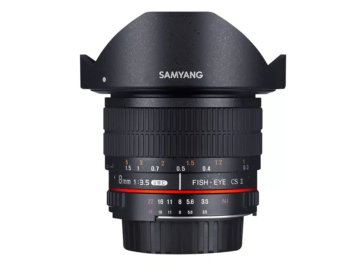 Samyang 8mm F3.5 UMC Fish-Eye CS II - Canon M