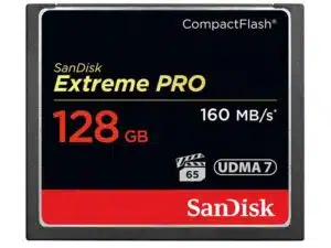 SanDisk Extreme Pro Compact Flash 160MB/s 128GB