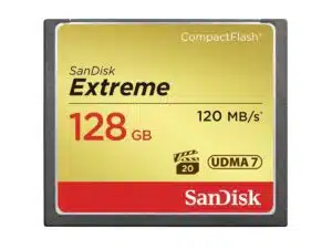 SanDisk 128GB CF Extreme (120 MB/s)