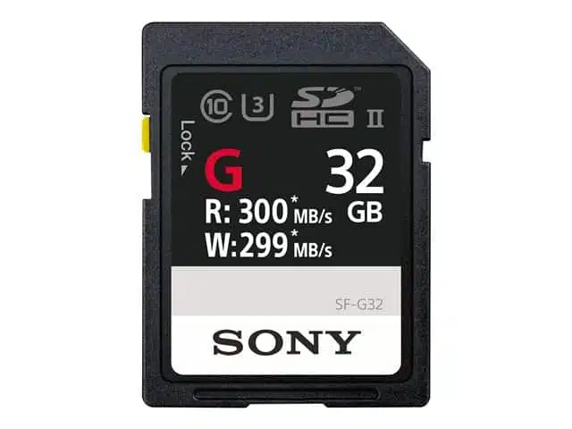 Sony SDHC Professional 32GB Class 10 UHS-II
