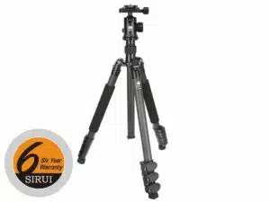 Sirui ET-1204 hiilikuitujalusta +E-10 kuulapää