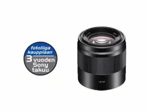 Sony E 50mm F1.8 OSS Musta
