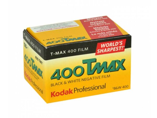 Kodak T-Max 400 mustavalkofilmi