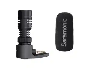 Kompakti TRRS suuntamikrofoni älypuhelimille