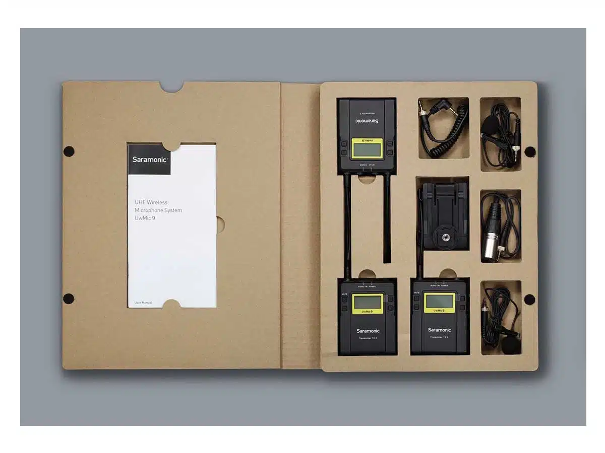 Saramonic UwMic9 (TX9+TX9+RX9) - Image 5