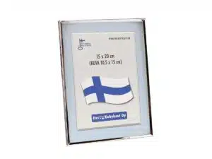 Eiri Sileä metallikehys hopea