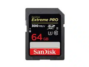 SanDisk Extreme Pro 64gb SDXC 300MB