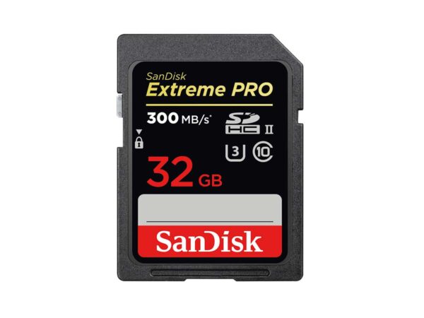SanDisk Extreme Pro SDXC 300MB 32gb