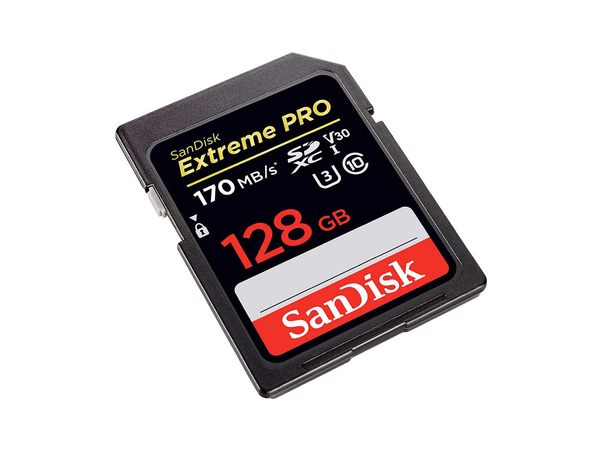 Sandisk Extreme Pro 128gb SDXC 170mb/s UHS-I muistikortti - Järvenpään