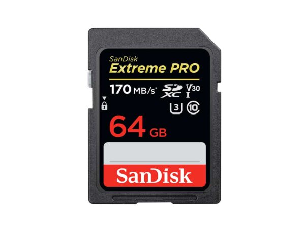Sandisk Extreme Pro 64gb SDXC 170mb