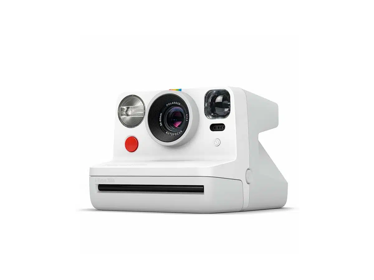 Polaroid Now pikakamera, valkoinen