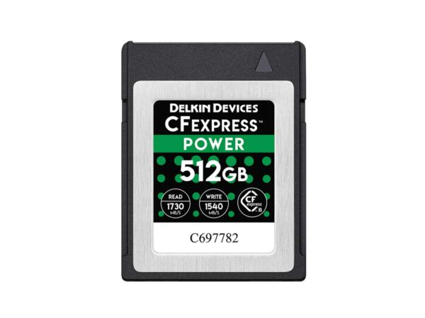 Delkin CFexpress Power R1730W1430 512GB