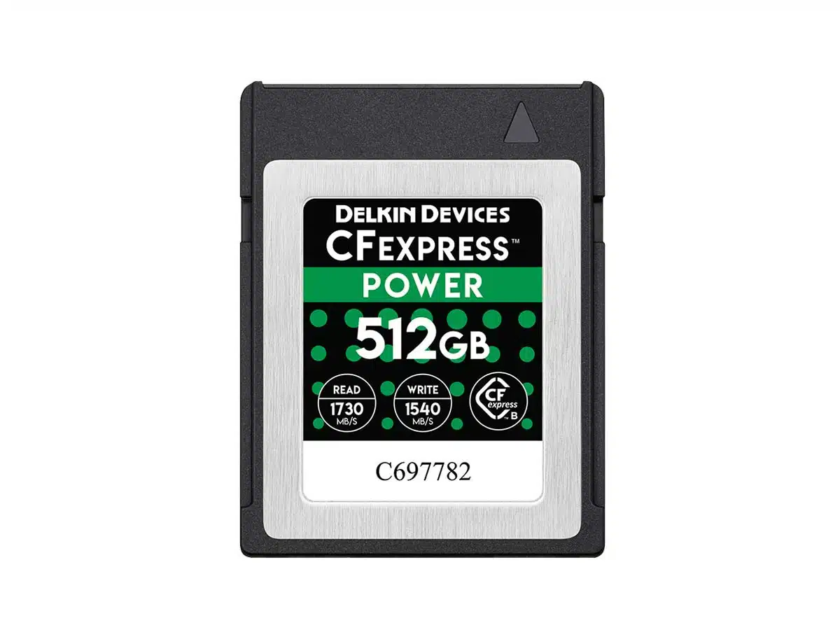 Delkin CFexpress Power R1730W1430 512GB
