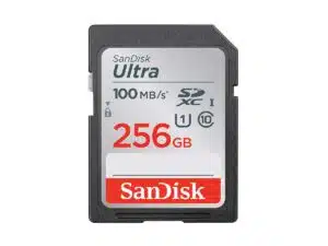 SanDisk Ultra 256gb SDXC 100MB