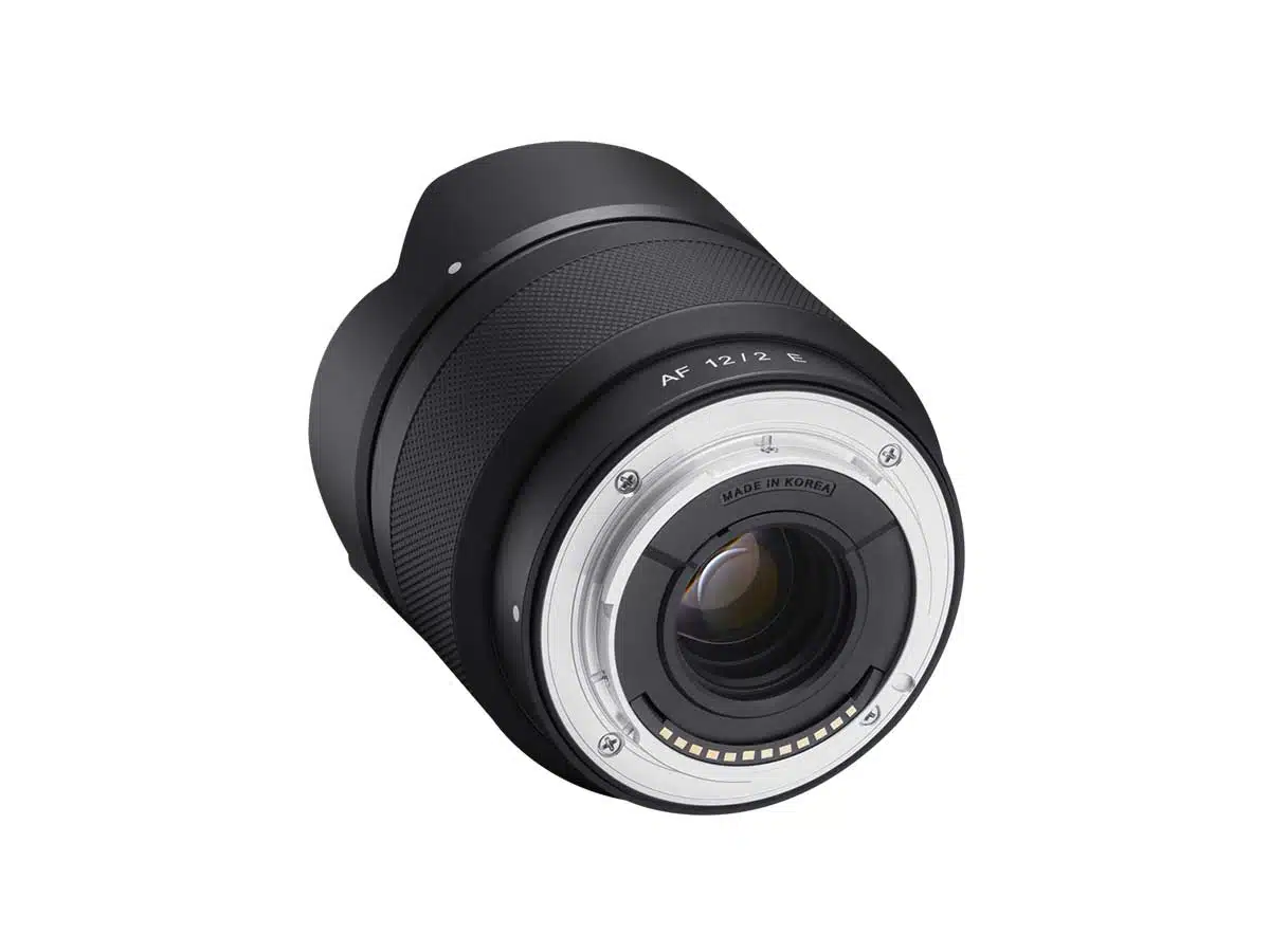 Samyang AF 12mm f2.0, Sony E