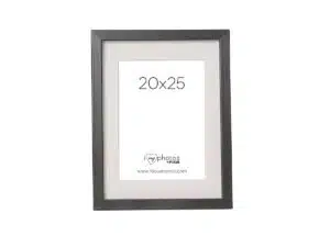 Vivaldi musta valokuvakehys, 20x25