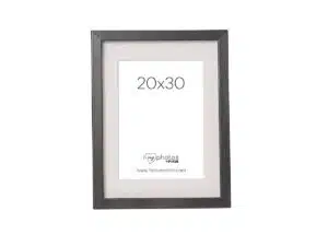 Vivaldi musta valokuvakehys, 20x30