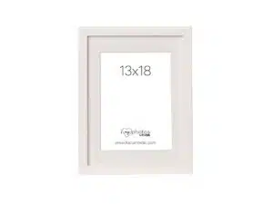 Vivaldi valkoinen valokuvakehys, 13x18