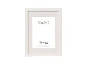 Vivaldi valkoinen valokuvakehys, 15x20