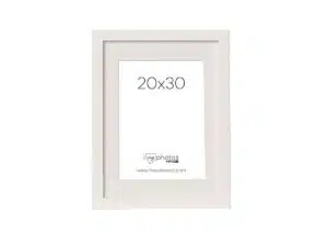 Vivaldi valkoinen valokuvakehys, 20x30