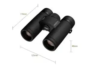 katselukiikari mitat