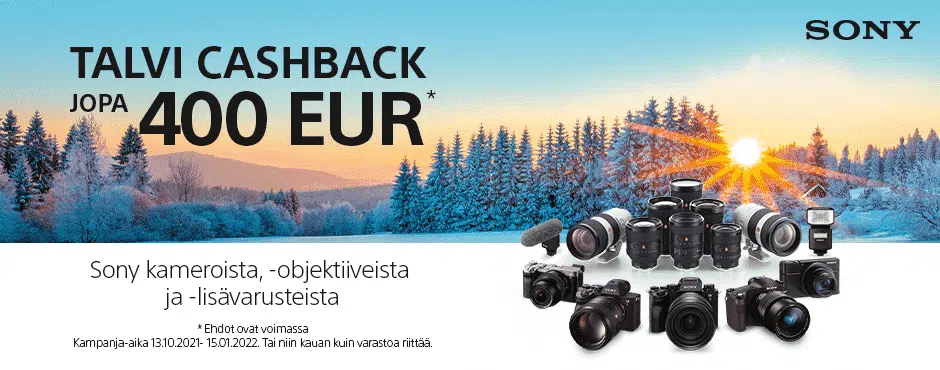 Sony Winter Cashback 2021