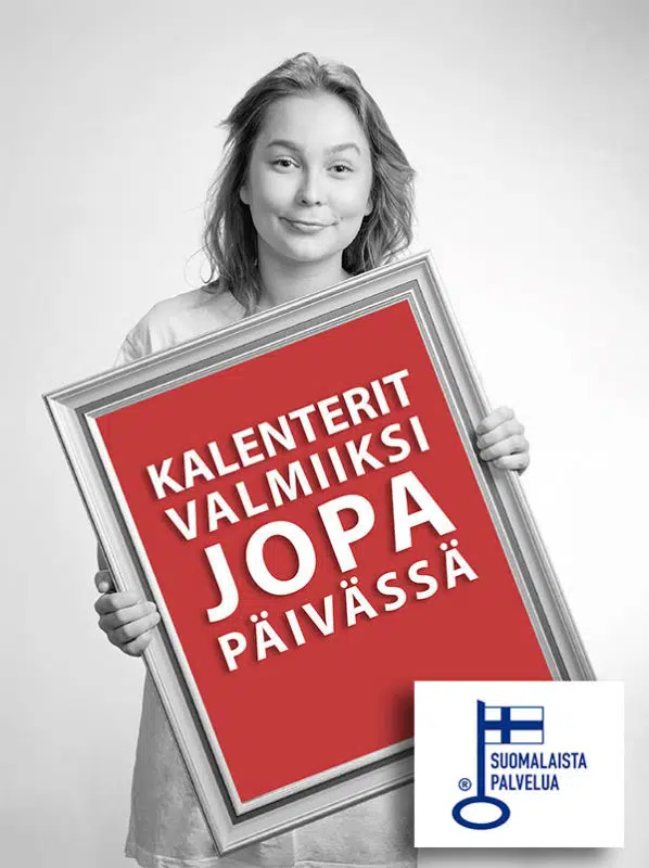 kuvakalenteri omilla kuvilla