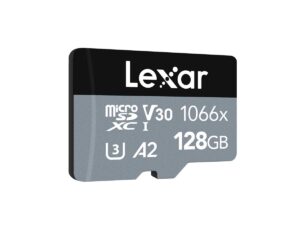 Lexar Pro 1066x micro 128gb sdxc muistikortti