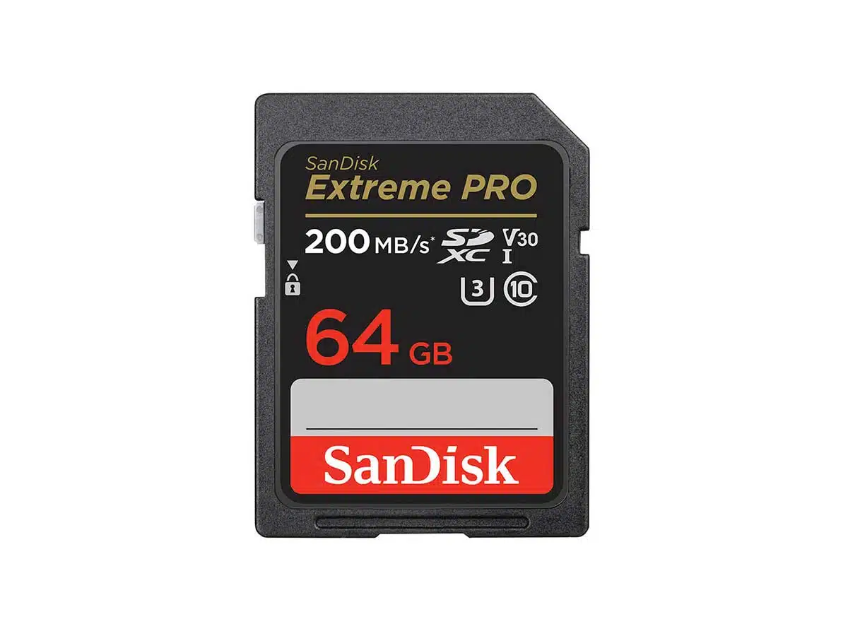 Sandisk 64gb Extreme Pro SDXC 200