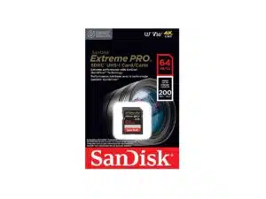 Sandisk 64gb Extreme Pro SDXC 200