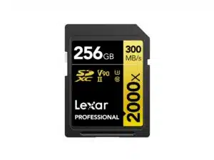 Lexar 256GB Pro 2000x SDXC