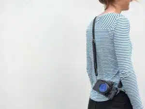 Musta kamerahihna sling