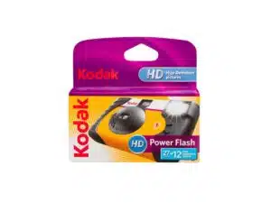 Kodak Power Flash kertakäyttökamera salamalla