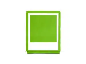 Polaroid Photo Box Green polaroid kuvien säilytyslaatikko