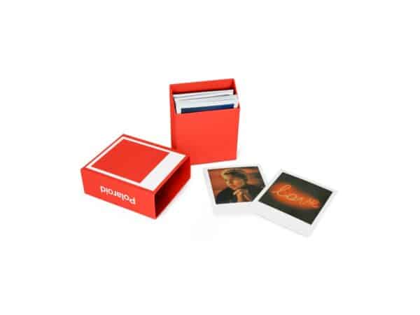 Polaroid Photo Box Red - säilytyslaatikko polaroid kuville