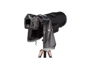 Kameran sadesuoja pitkälle objektiiville ja rungolle